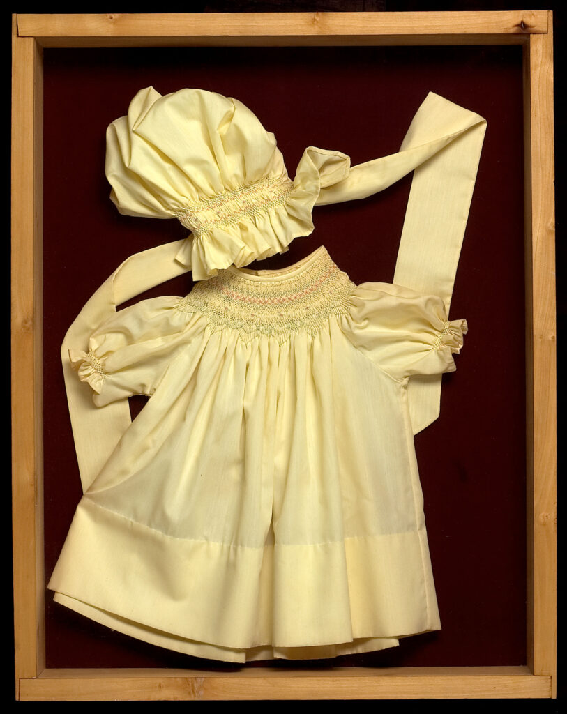 Dress and Bonnet