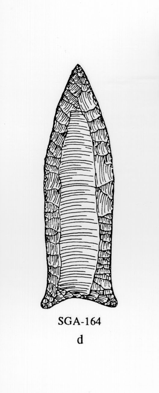 Fluted Cumberland Point