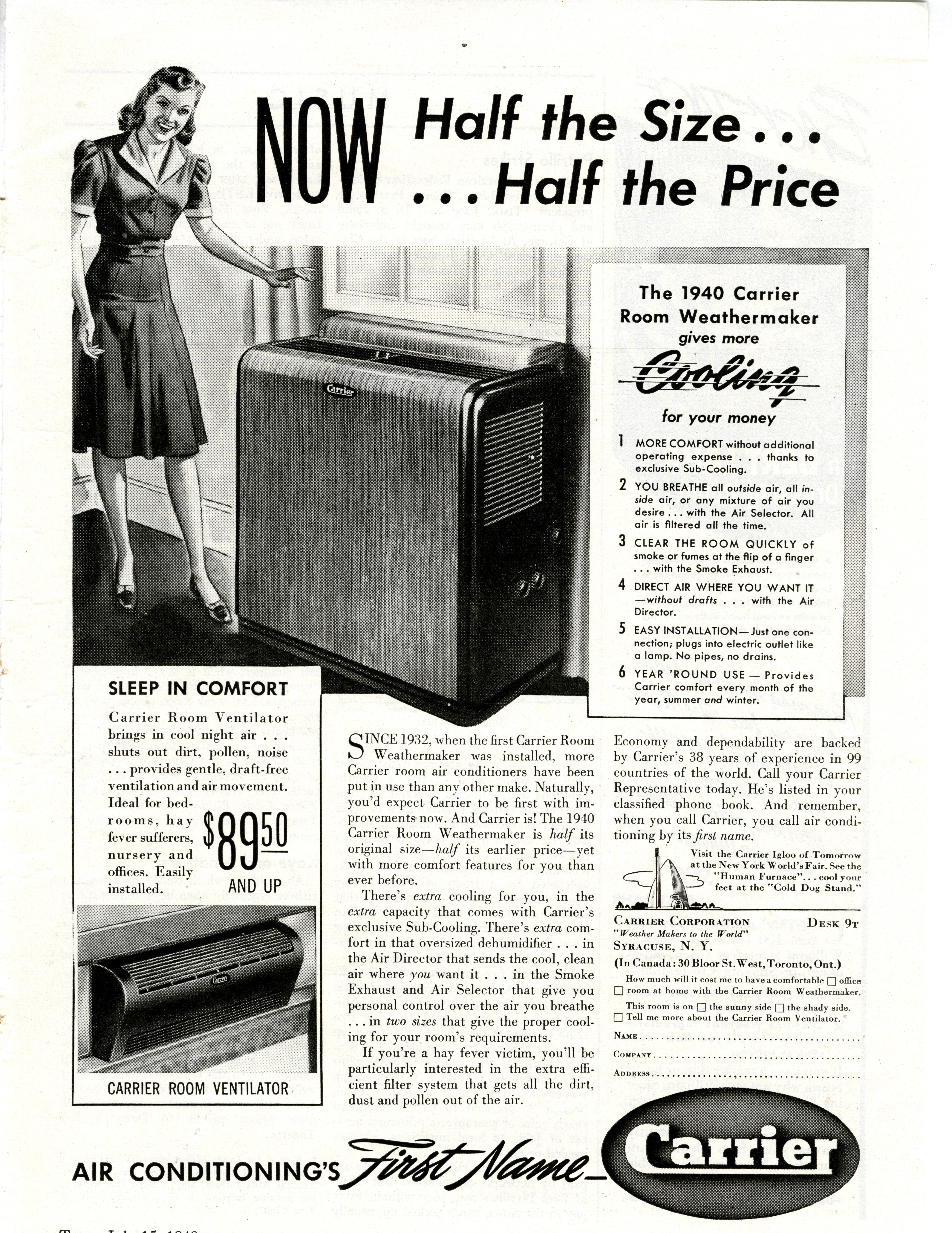 Air Conditioner Advertisement - New Georgia Encyclopedia