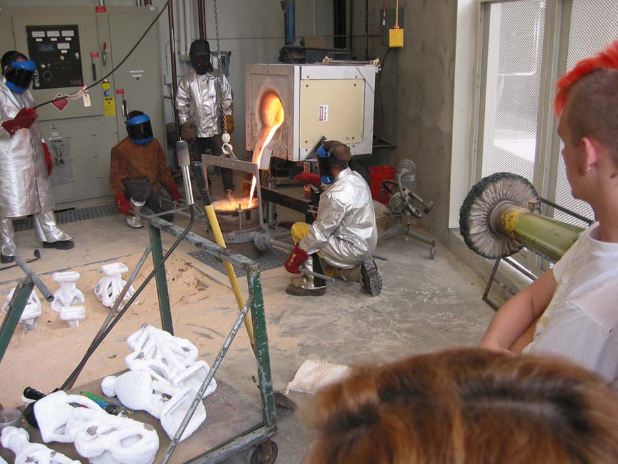 Bronze Pouring