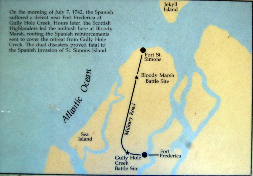Bloody Marsh Map