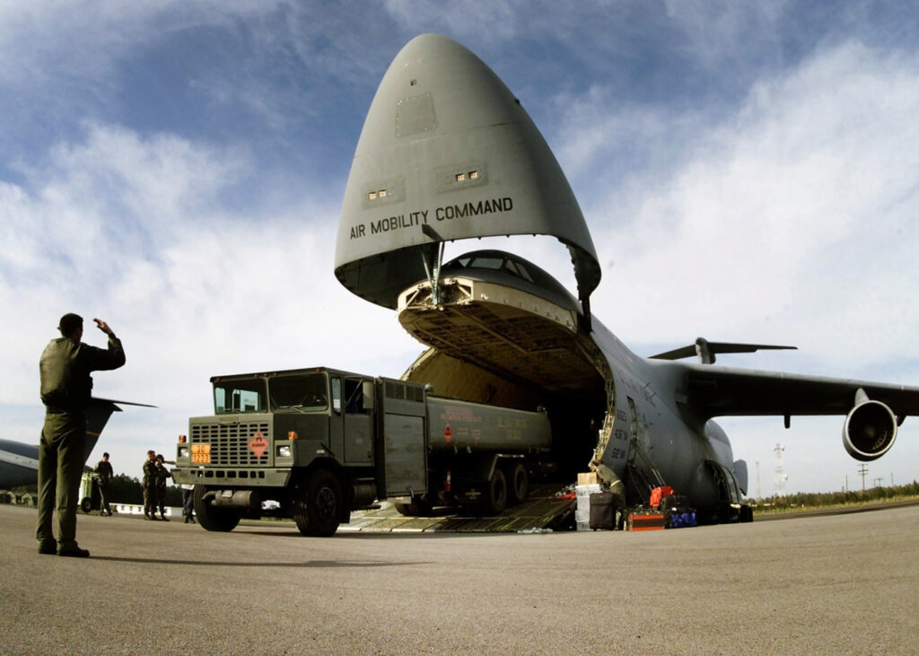 C-5 Galaxy Cargo Deck