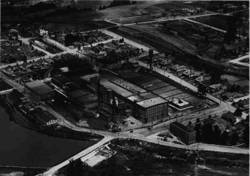 Callaway Mills, Aerial View