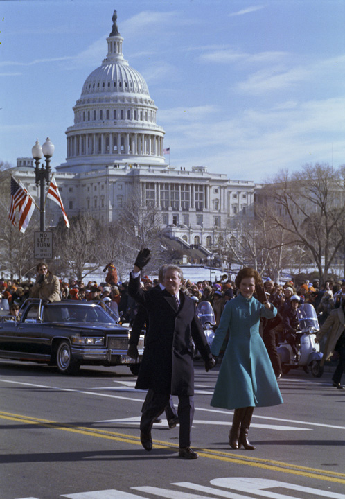 The Carters, Inauguration Day
