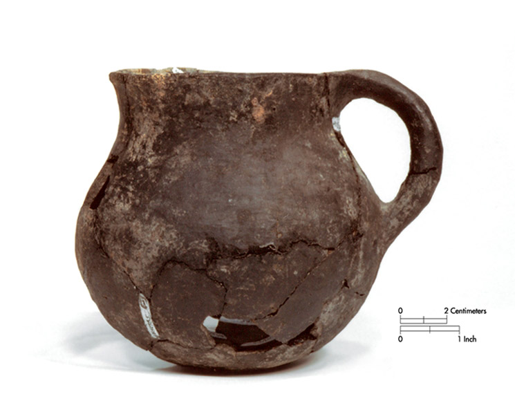 Colonoware Pitcher