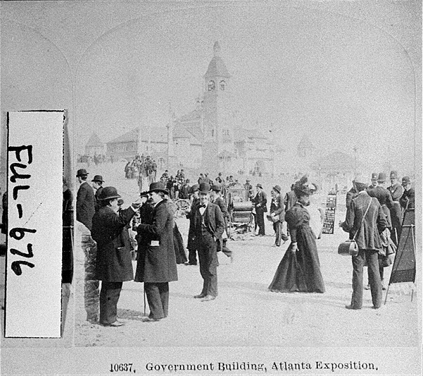 Crowds at 1895 Cotton Exposition New Encyclopedia