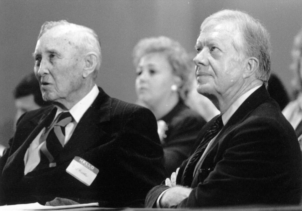 D. W. Brooks and Jimmy Carter
