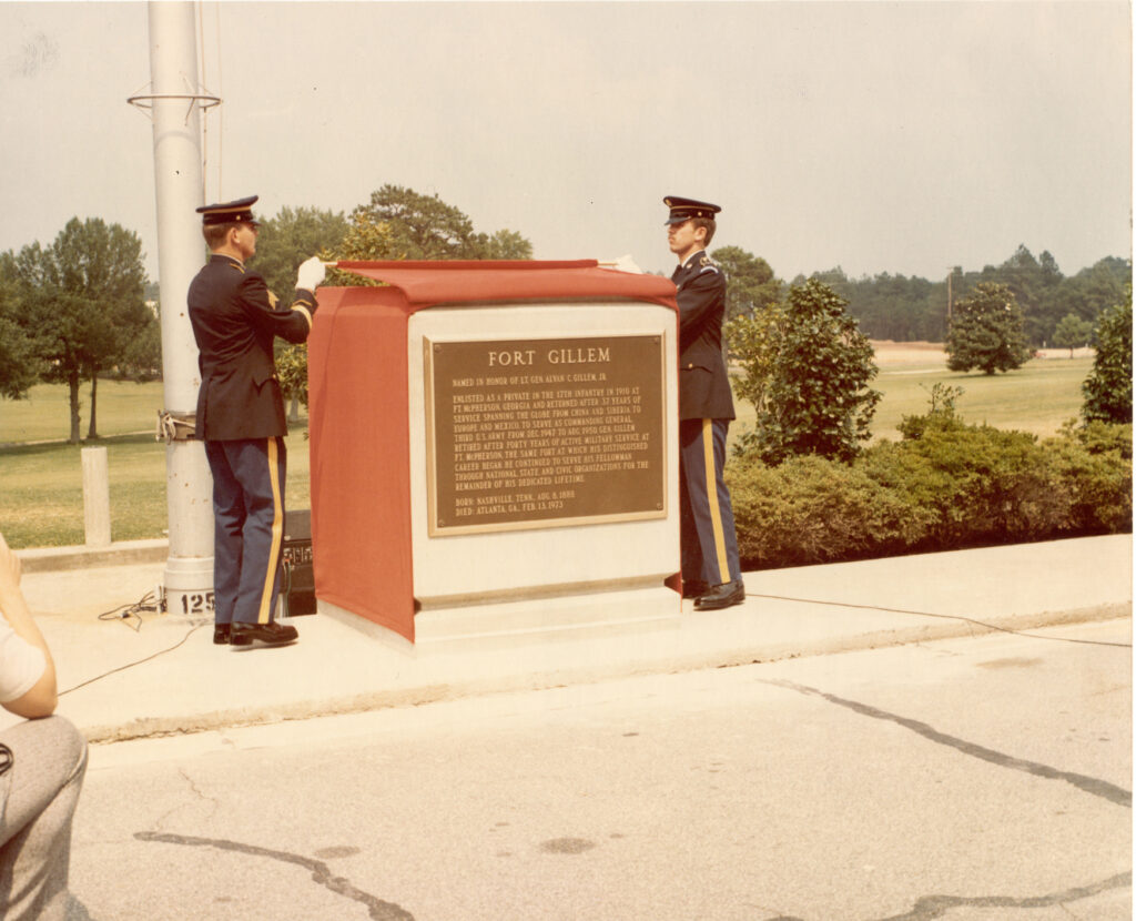 Fort Gillem Dedication