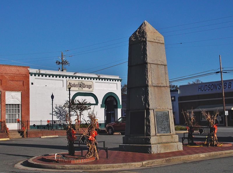 The Founding of Red Stick Historical Marker