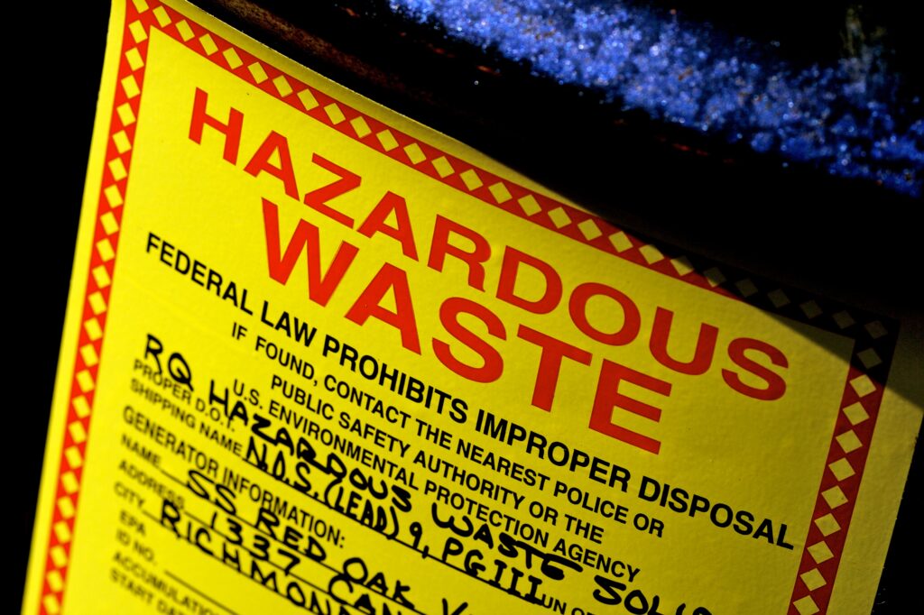 Hazardous Waste Label