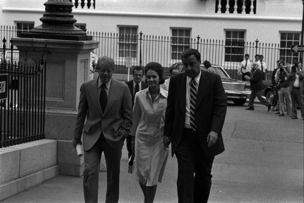 Jimmy Carter, LaBelle Lance, and Bert Lance