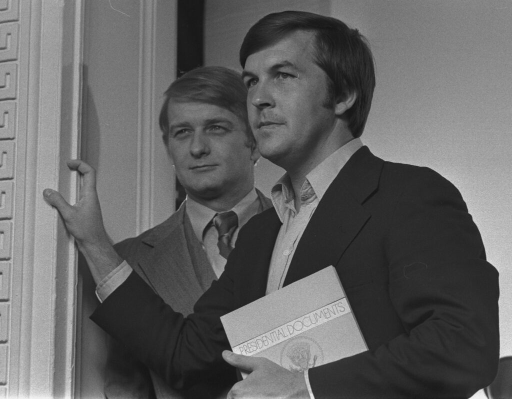 Jody Powell and Hamilton Jordan