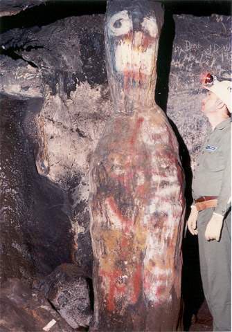 Vandalism in Kingston Saltpeter Cave