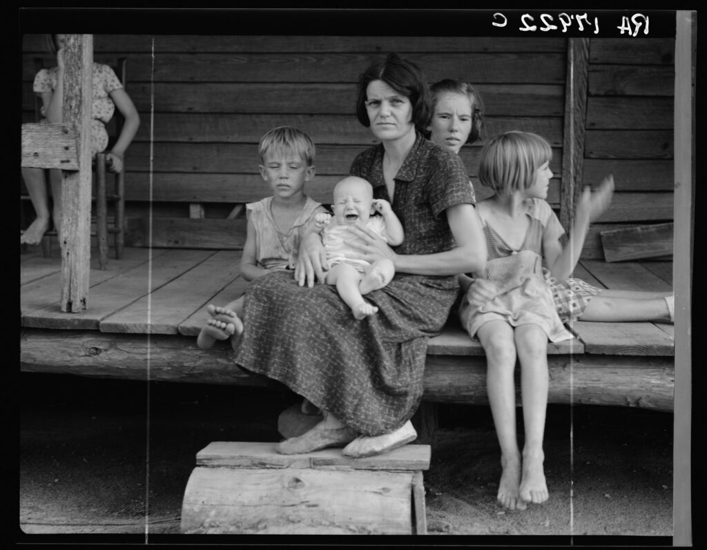 Sharecropping Family, Macon County
