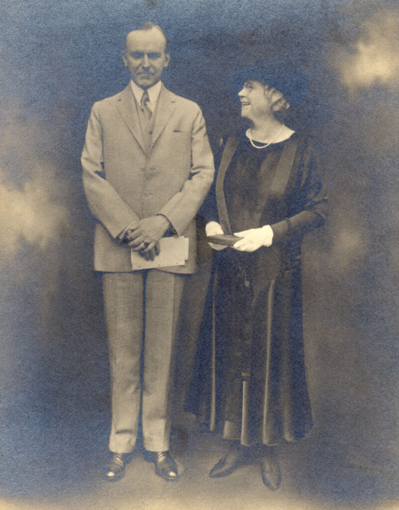 Martha Berry and Calvin Coolidge