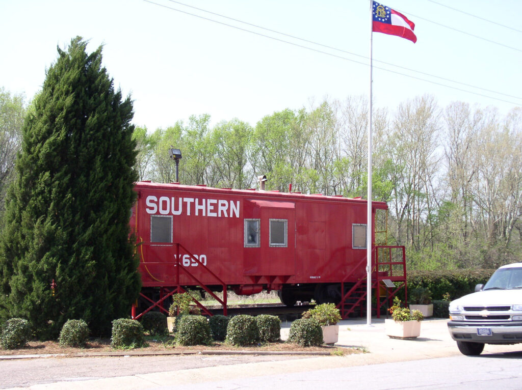 Caboose in Millen