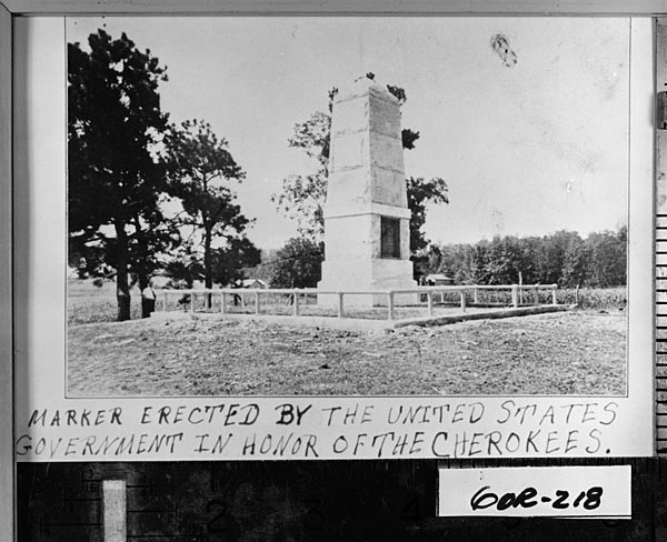 New Echota Monument