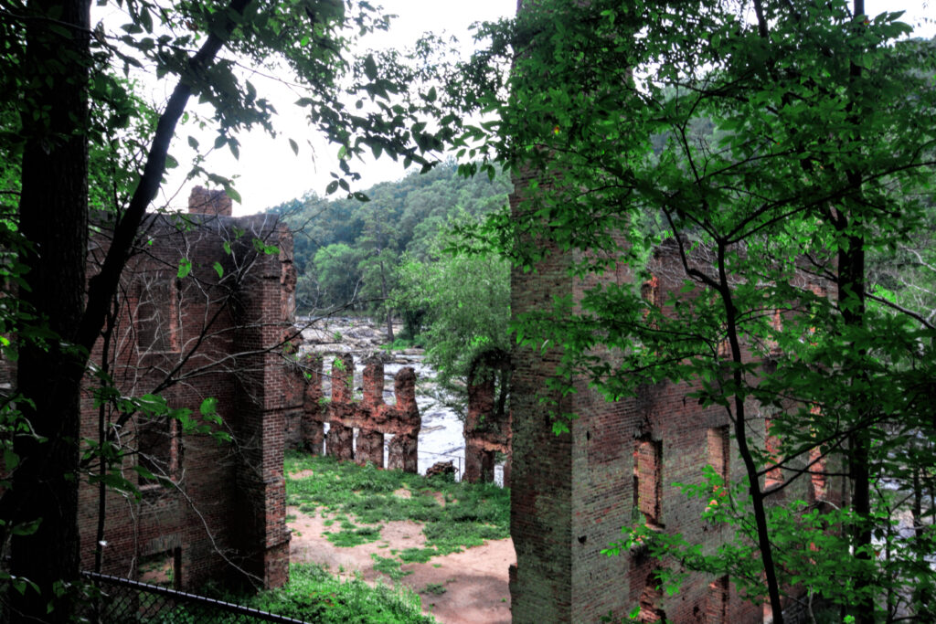 New Manchester Mill Ruins