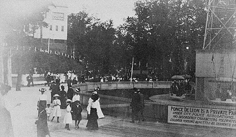 Segregated Ponce de Leon Park