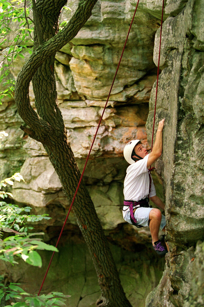 Climbing Pigeon Mountain