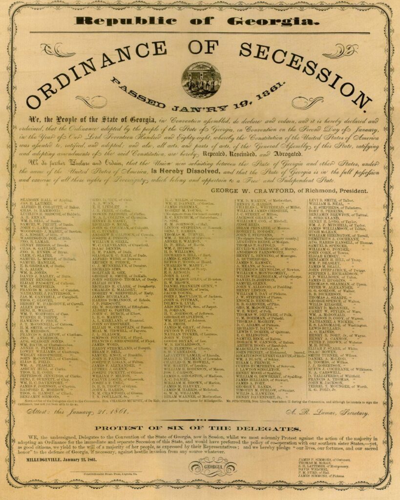 Secession Ordinance