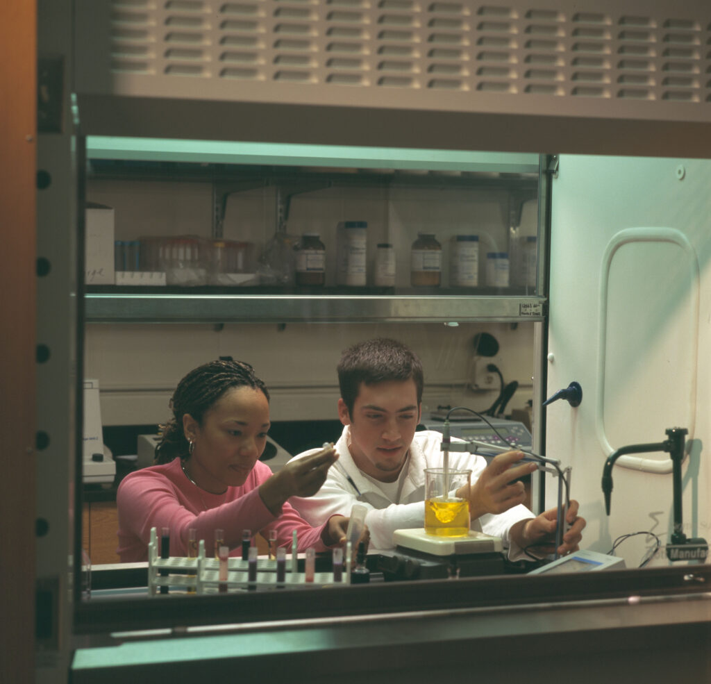Students in Chemistry Lab