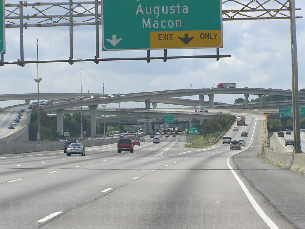 Spaghetti Junction in Atlanta