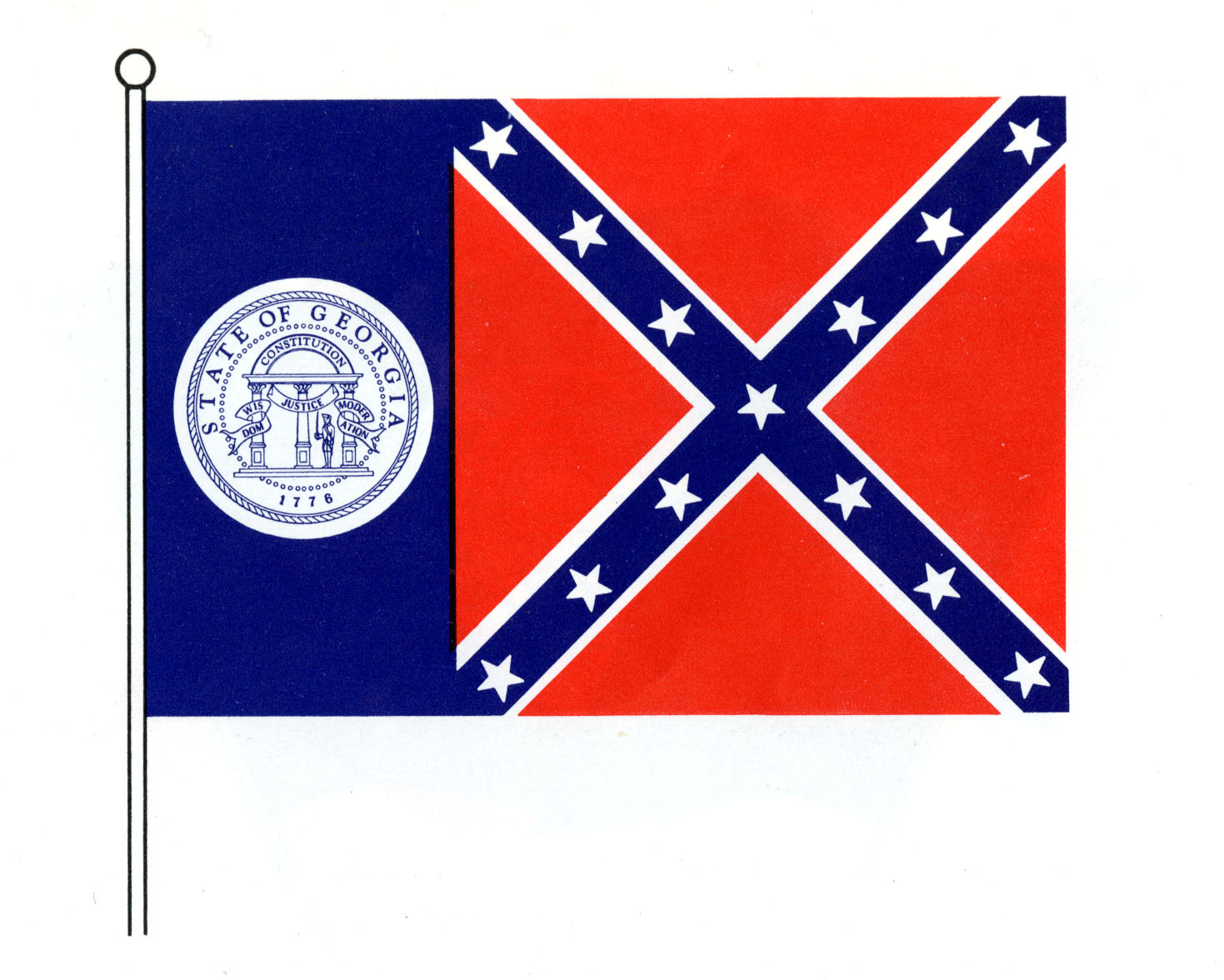 State Flag, 19562001 New Encyclopedia