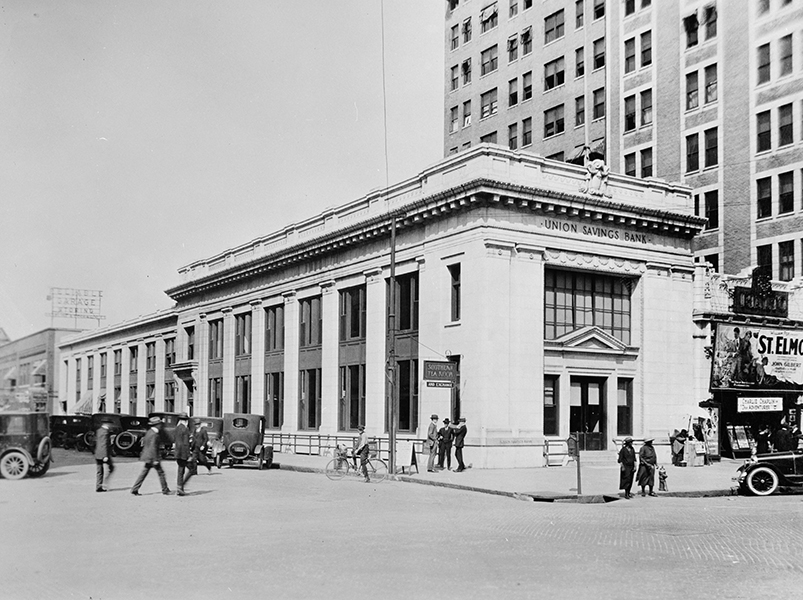 Broad Street in Augusta, 1930s
