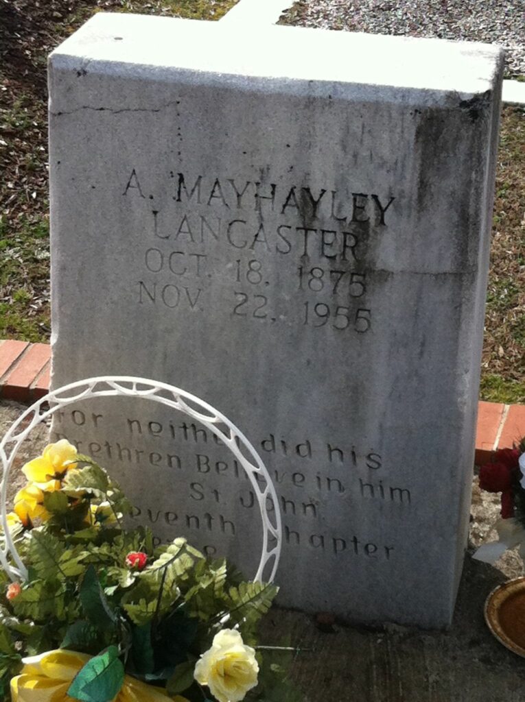 Mayhayley's Grave